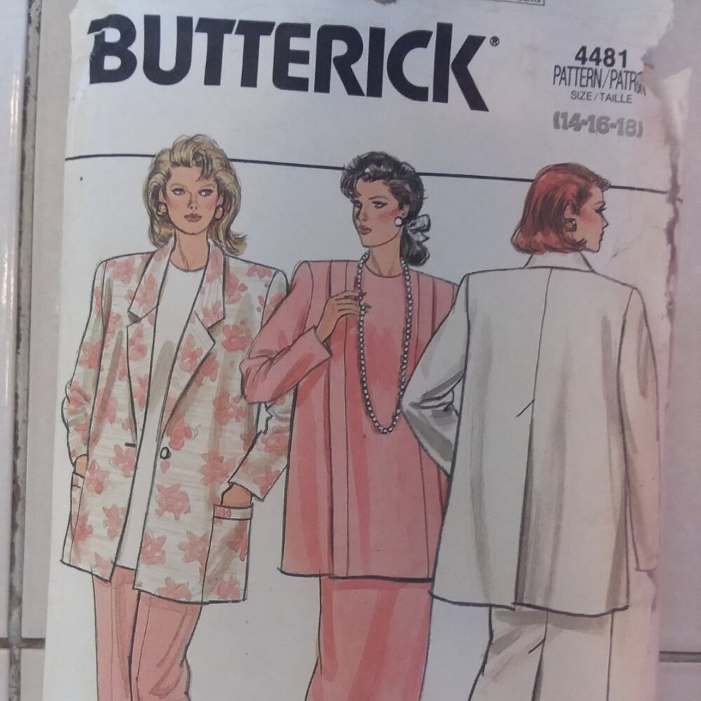 Vintage Butterick Pattern #4481